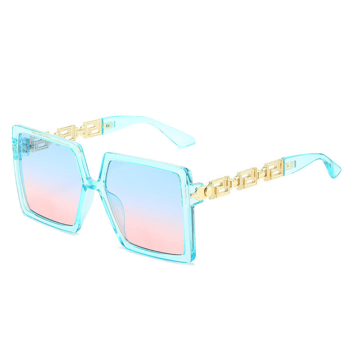 Ladies square sunglasses with luxurious accents Stornfield
