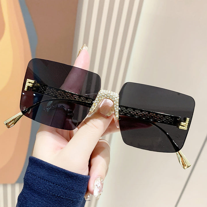 Women extravagant hexagonal sunglasses Stornfield