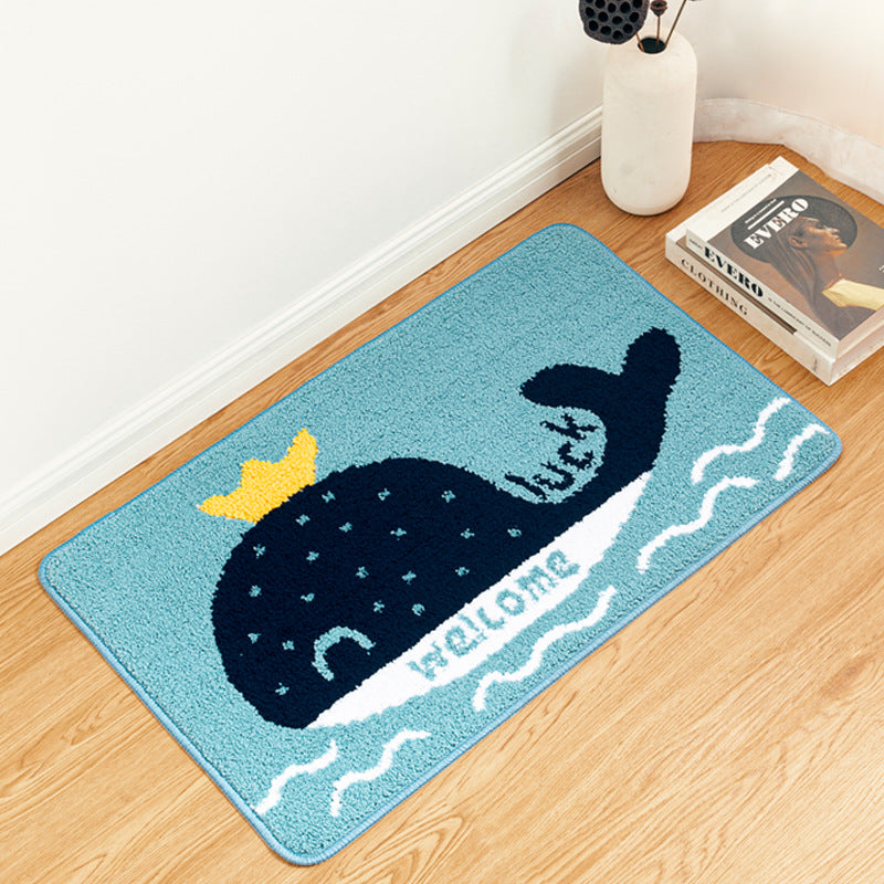 Cat-Themed Absorbent Doormat
