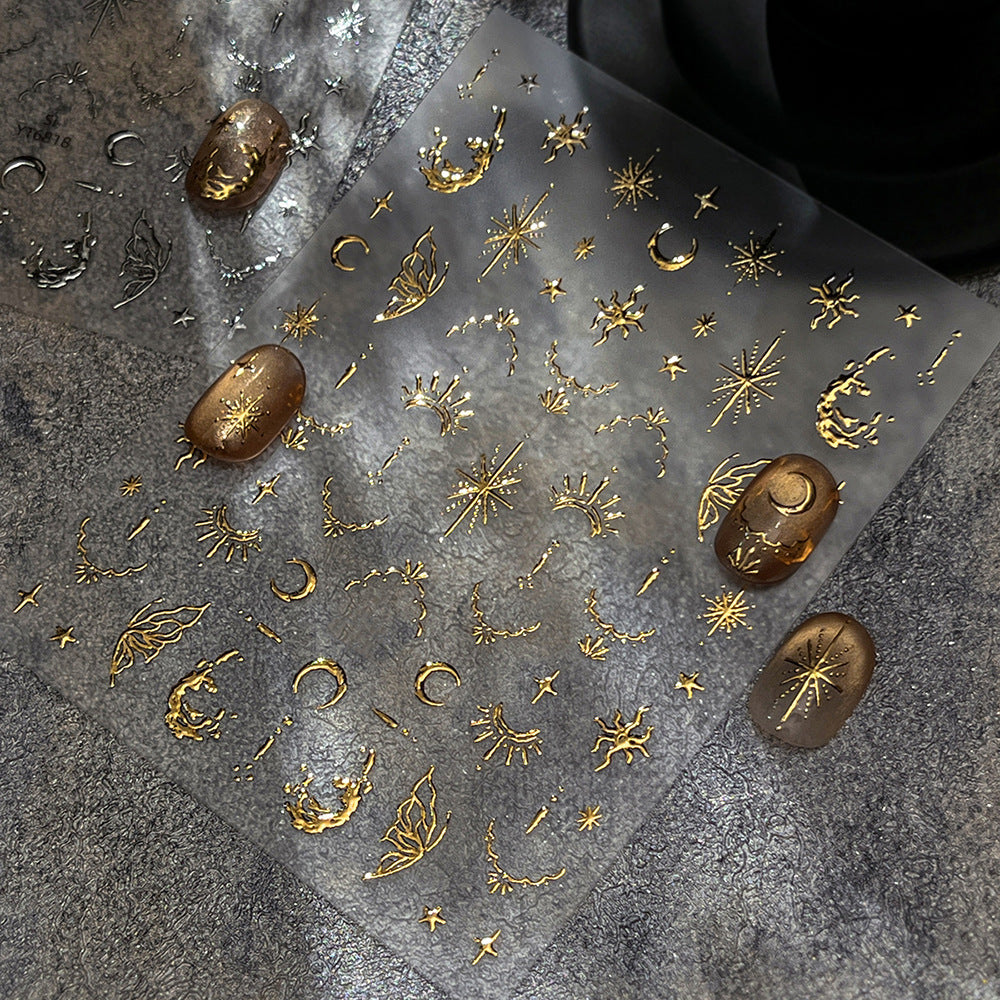 Celestial Nail Art Foil Stickers