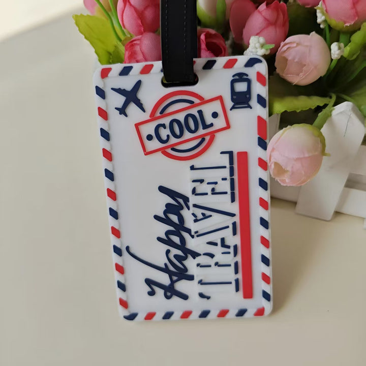 Unisex Retro Puzzle-Themed Luggage Tag Stornfield