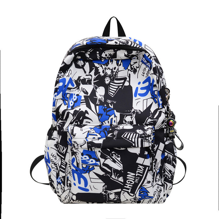 Artistic Graphic Print Backpack Stornfield