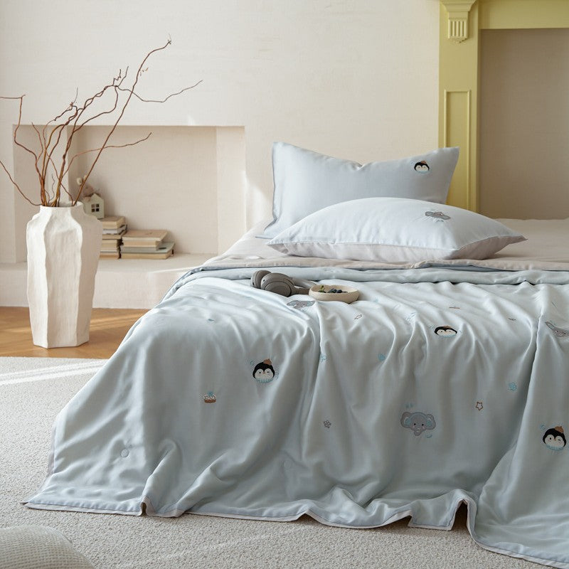 Children's Embroidered Playtime Blanket Set