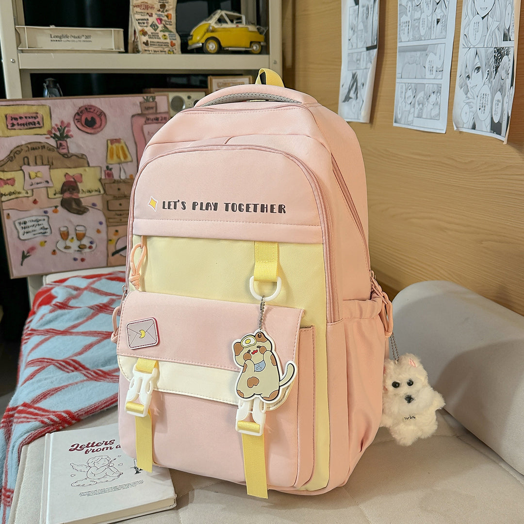 Backpack with Playful Design and Innovative Compartments Stornfield