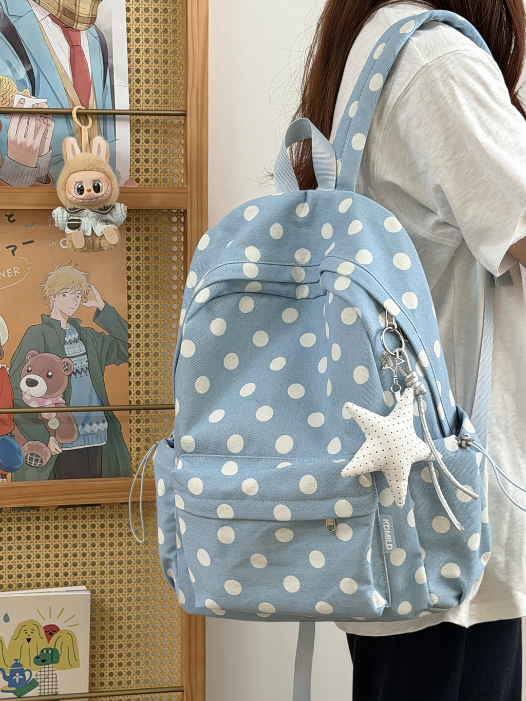 Playful Polka Dot Backpack Stornfield
