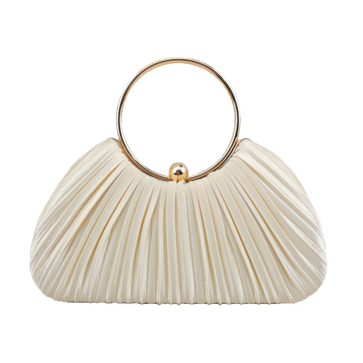Elegant Pleated Evening Clutch