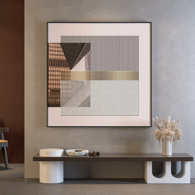 Modern Geometric Wall Art Print