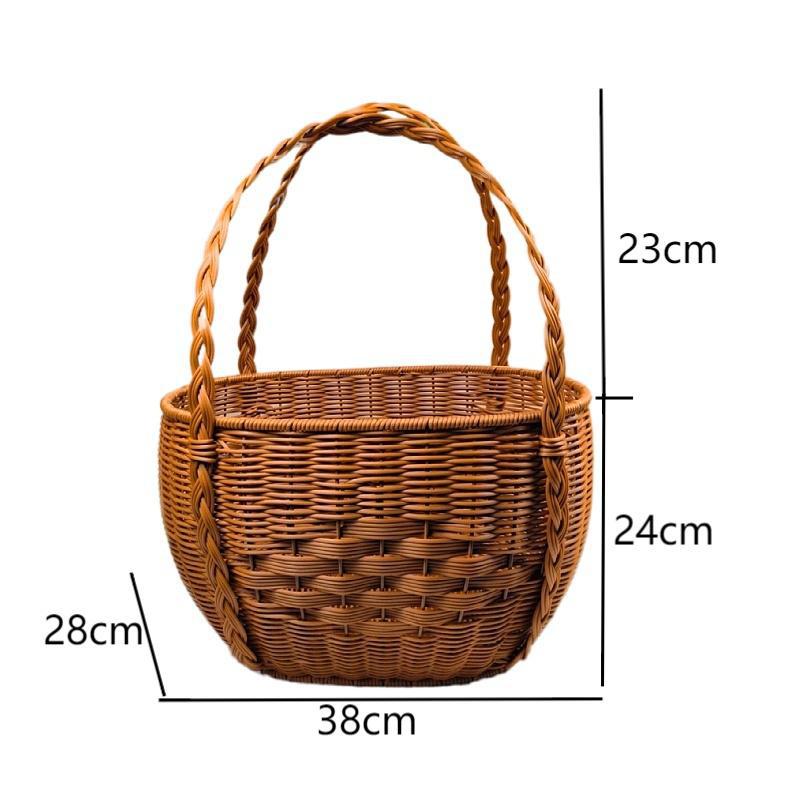 Handcrafted Woven Storage Basket Stornfield