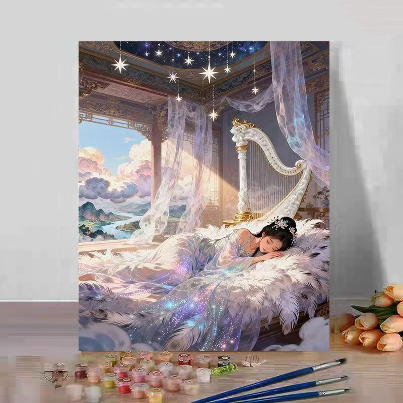 Fantasy Landscape Paint by Numbers Art Kit Stornfield