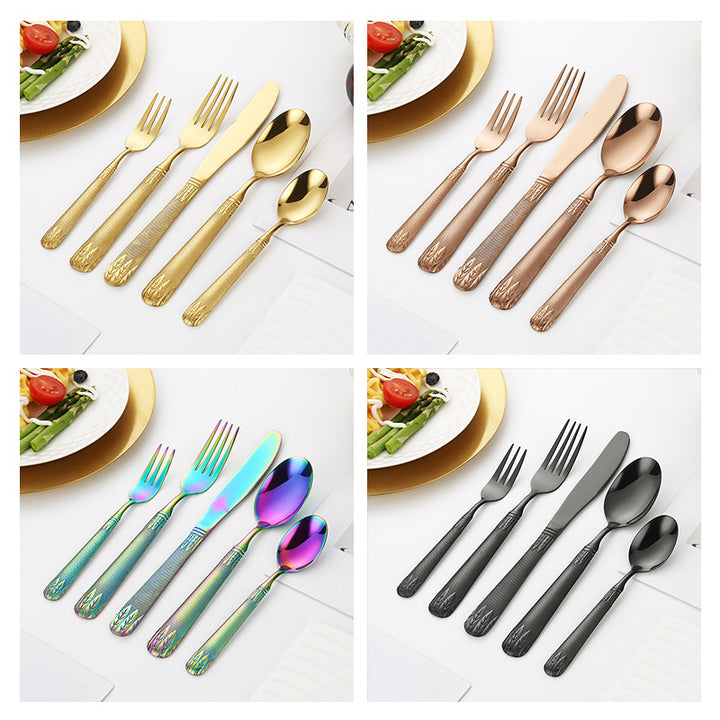 Elegant teaspoon with artistic handle design Stornfield