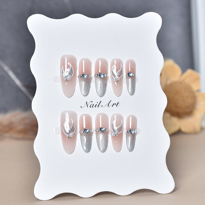 Elegant Long Stiletto Press-On Nails Stornfield