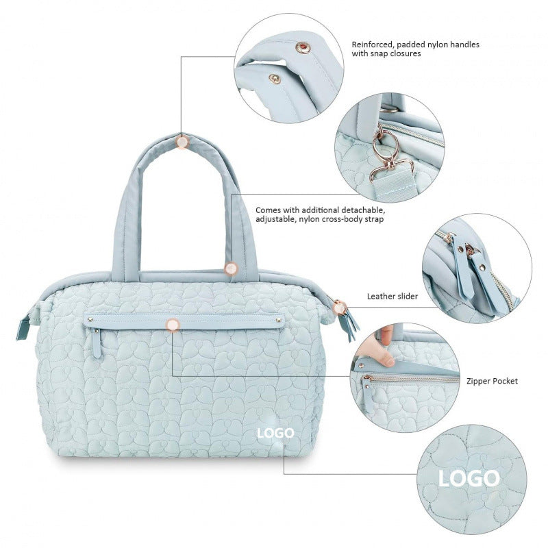 Quilted Multi-Purpose Travel Duffel Bag Stornfield