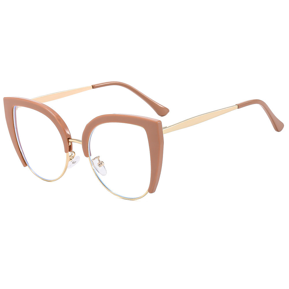 Women Fashion Cat-Eye Glasses made of Plastic with Metal Accents Stornfield