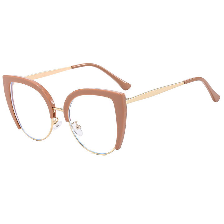 Women Fashion Cat-Eye Glasses made of Plastic with Metal Accents Stornfield