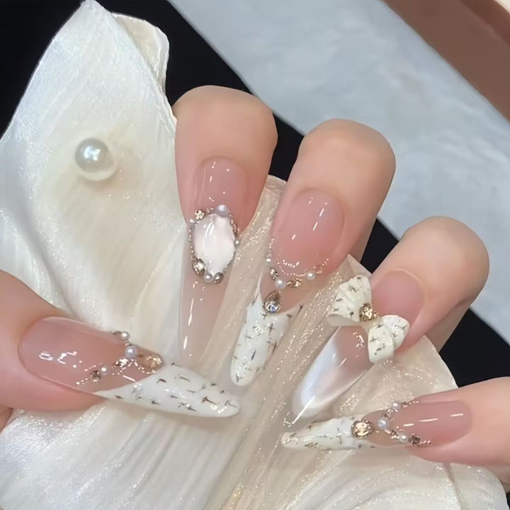 Stylish Stiletto Press-On Nail Extensions Stornfield