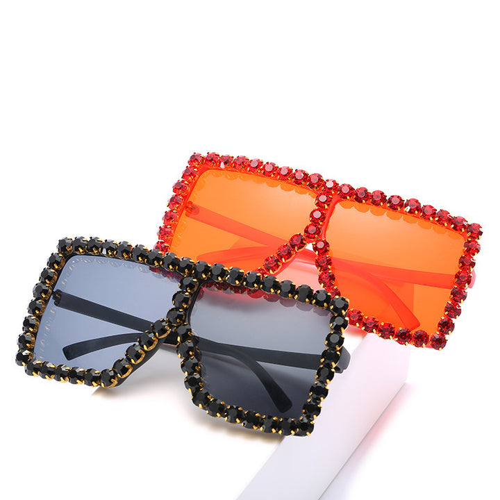 Women's fashionable sunglasses with rhinestone embellishment Stornfield