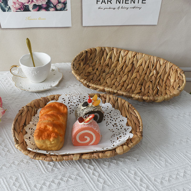 Natural Woven Serving Tray Stornfield