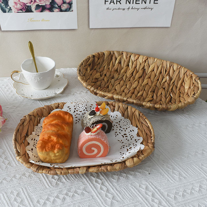 Natural Woven Serving Tray Stornfield