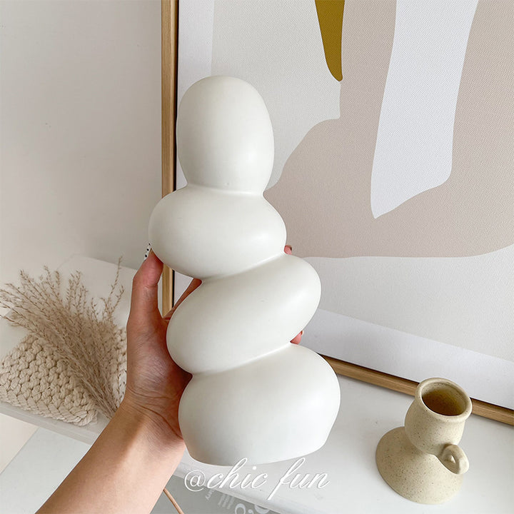 Stacked Abstract Ceramic Vase