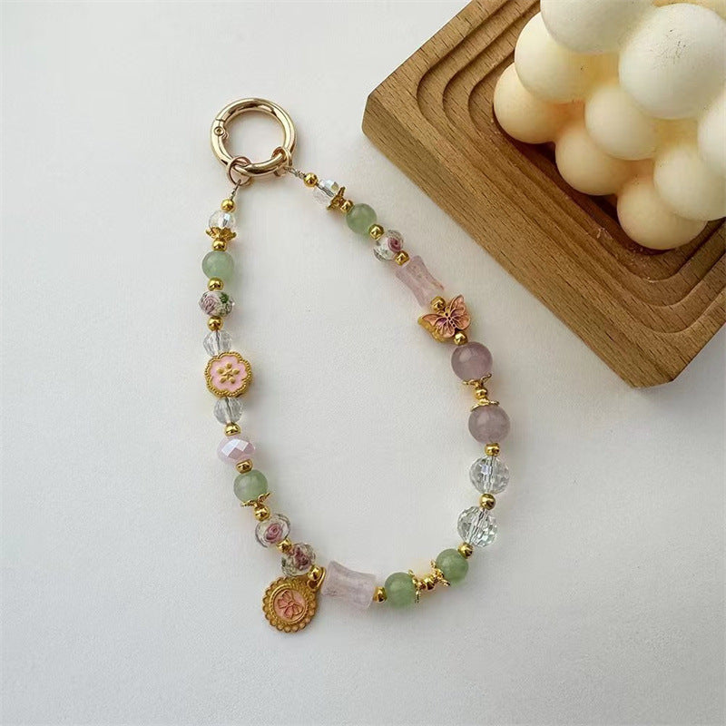 Decorative Beaded Charm Keychain Stornfield 1790135355