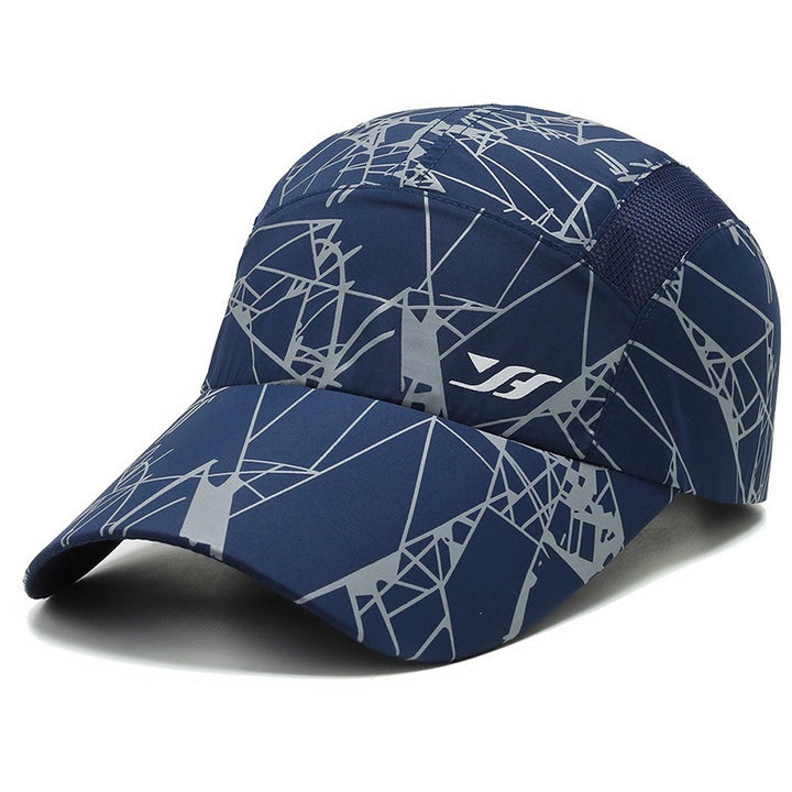 Women’s sporty running cap with stunning geometric pattern Stornfield