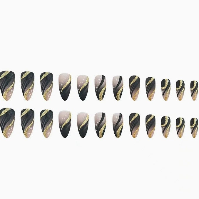 Decorative Glitter Ombre Nail Art Extensions Stornfield