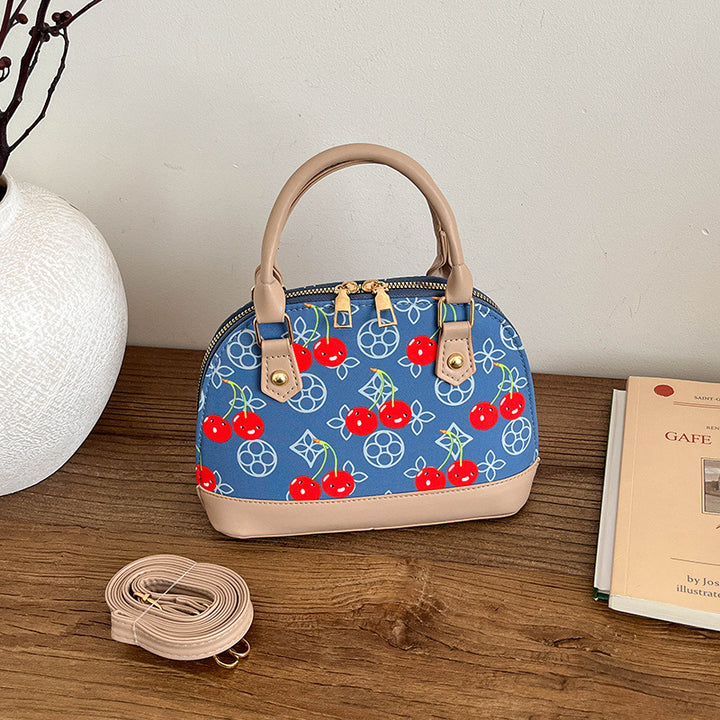 WoEmbroidered Cherry Pattern Handbag Stornfield