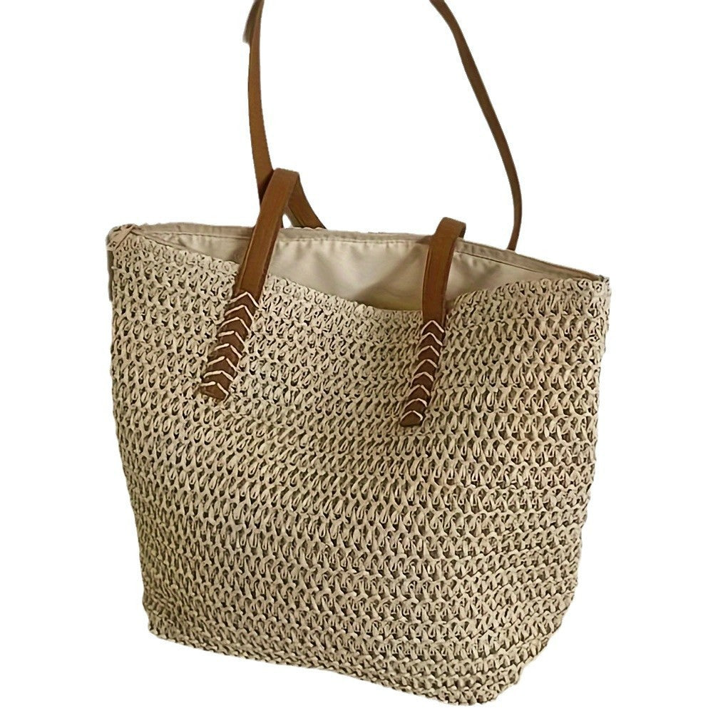 Handbag Made Of Naturally Braided Material Stornfield
