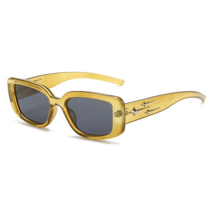Modern Minimalist Square Frame Sunglasses Stornfield