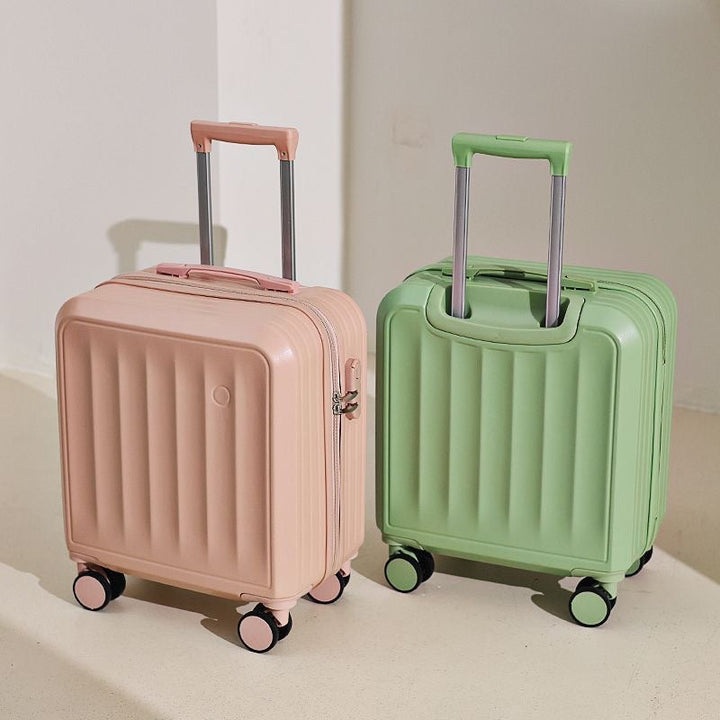 hardshell carry-on suitcase with telescopic handle and 360 degree spinner wheels Stornfield