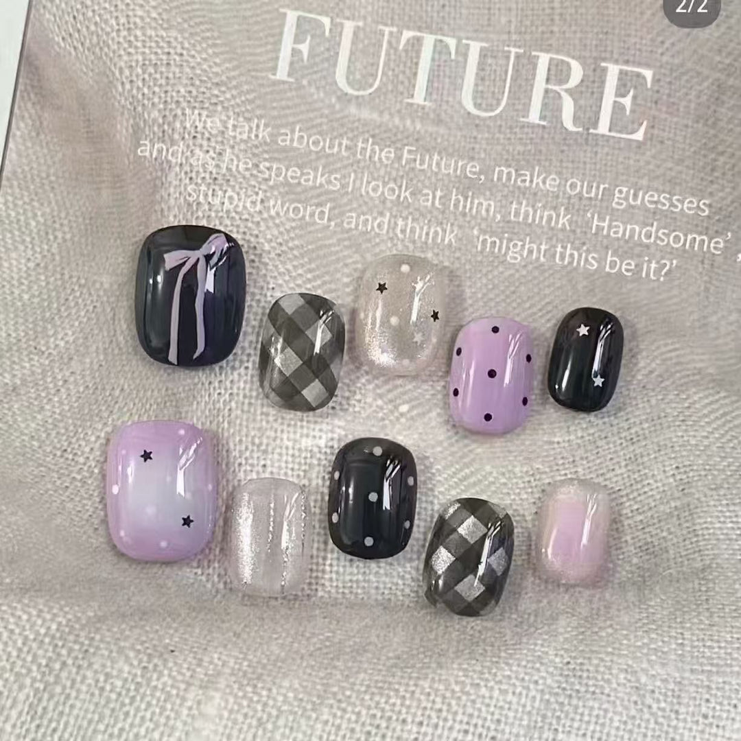Elegant Press-On Nail Art Collection Stornfield