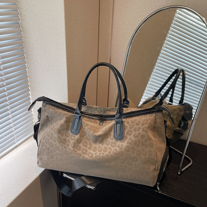 Stylish Animal Print Duffle Bag