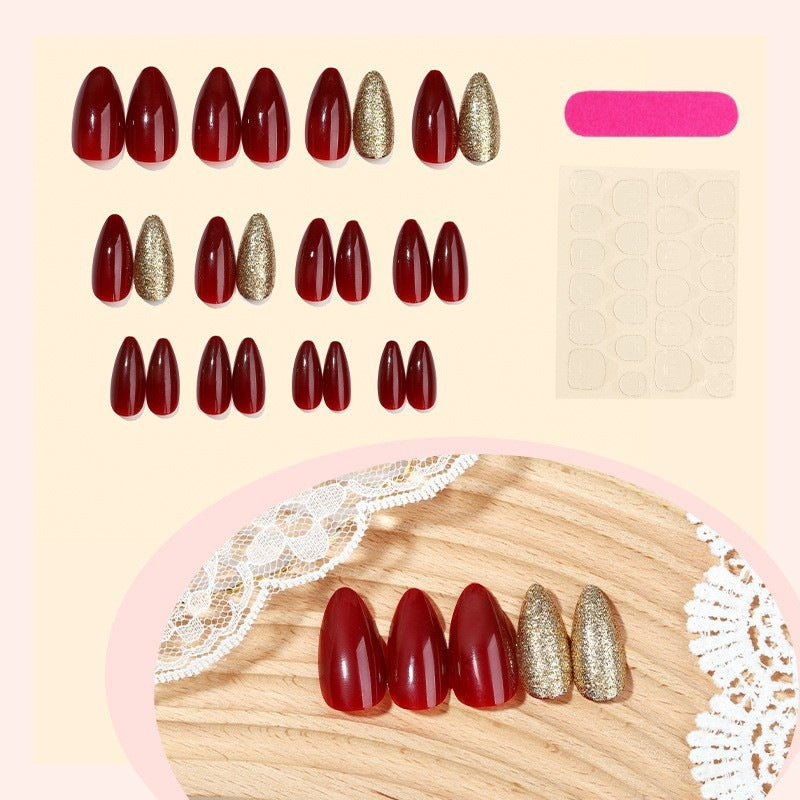 Artificial nail tips with ombre design Stornfield