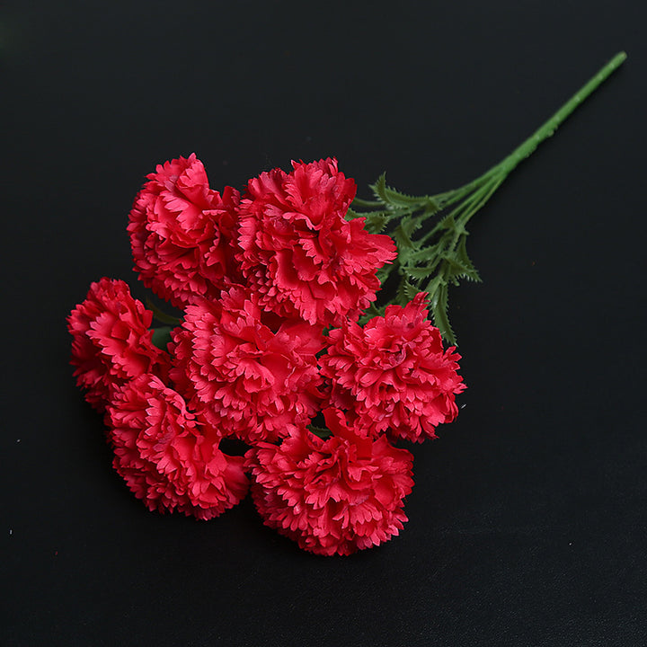 Artificial Carnation Bouquet for Home Decor Display