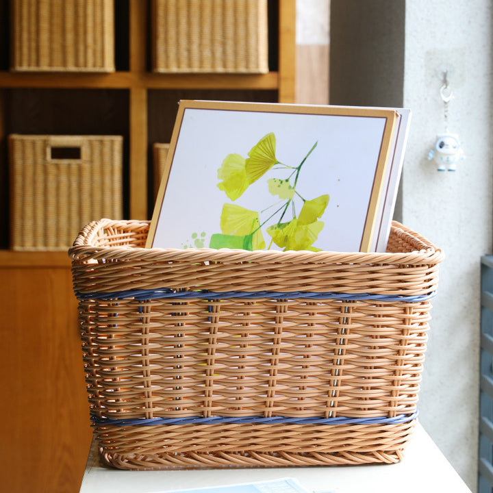 Unisex Practical Storage Basket with Ergonomic Handles Stornfield