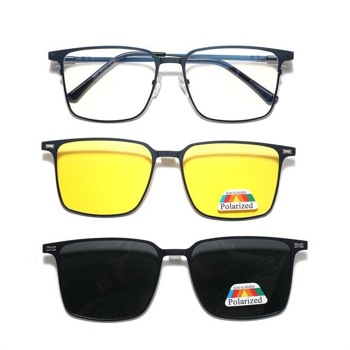 Women's fashionable sunglasses with interchangeable polarizing lenses Stornfield