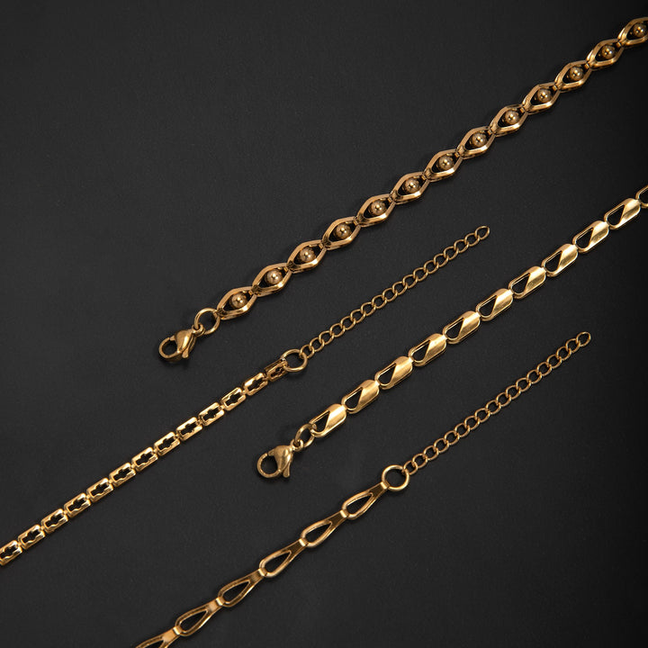 Adjustable Contemporary Link Bracelet Stornfield