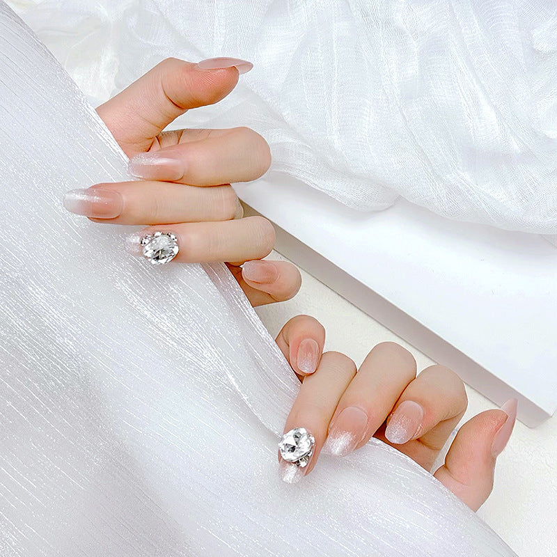 Premium French Tip Press-On Nails Stornfield