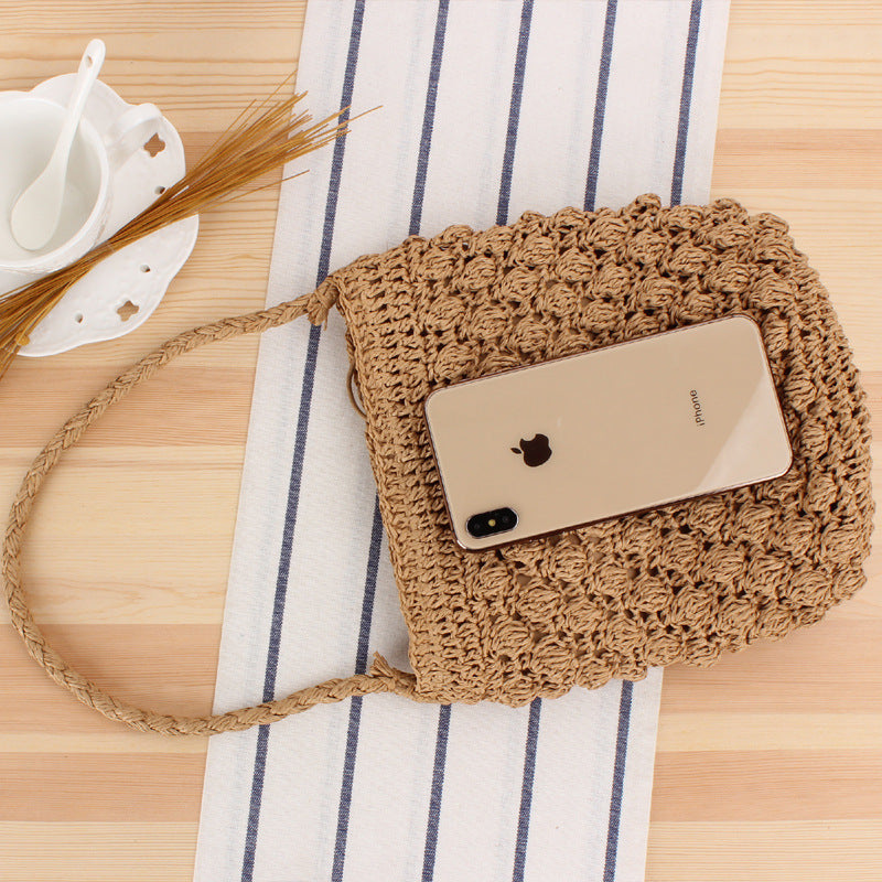 Handmade Macrame Tote Bag in Boho Style Stornfield