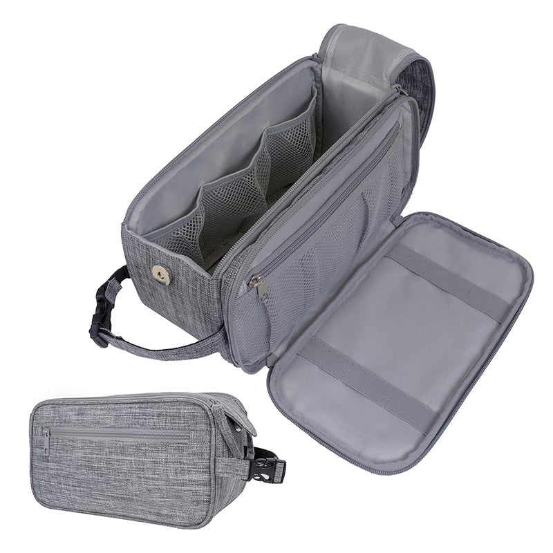 Cosmetic bag with multiple compartments Stornfield