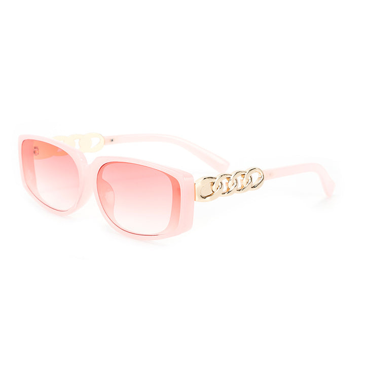 Women's square designer sunglasses with gold details Stornfield