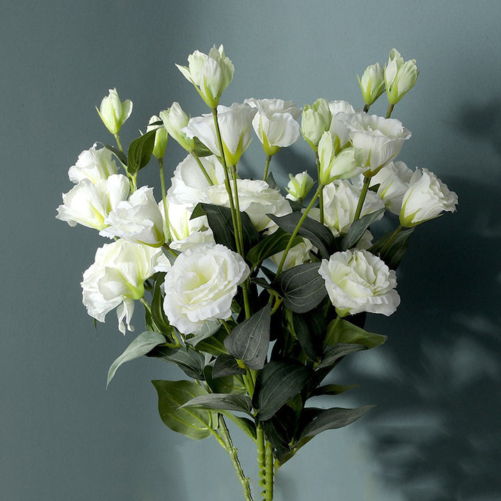 Realistic Faux Rose Floral Stem