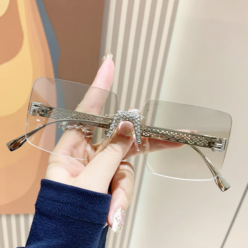Women extravagant hexagonal sunglasses Stornfield
