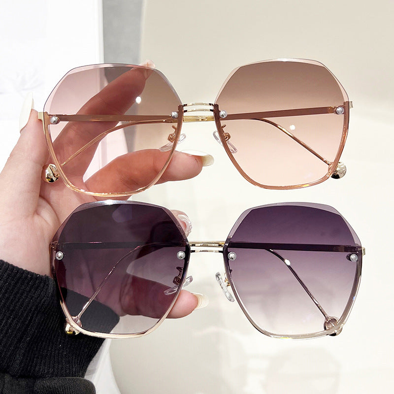 Women's large geometric sunglasses Stornfield