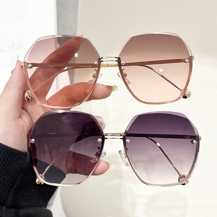 Women's large geometric sunglasses Stornfield