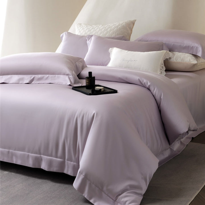 Luxury Satin Duvet Cover and Pillowcase Bedding Set