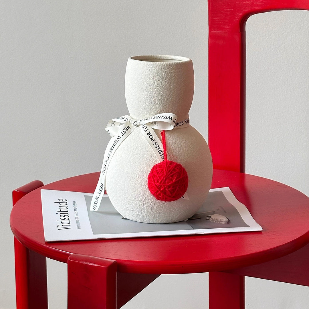 Playful Decorative Ceramic Vase