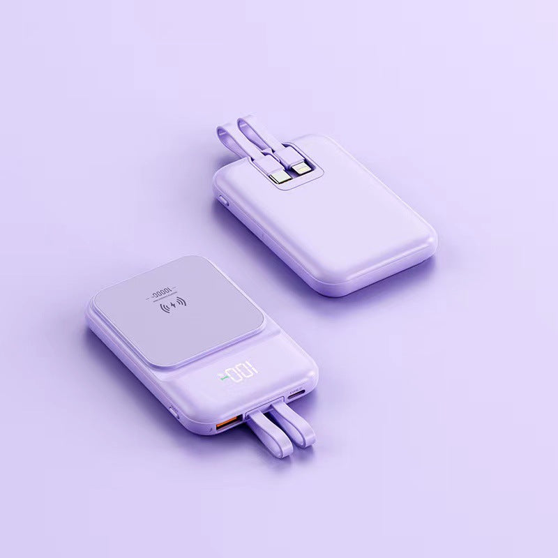 Multifunctional Wireless Power Bank with Integrated Stand Stornfield