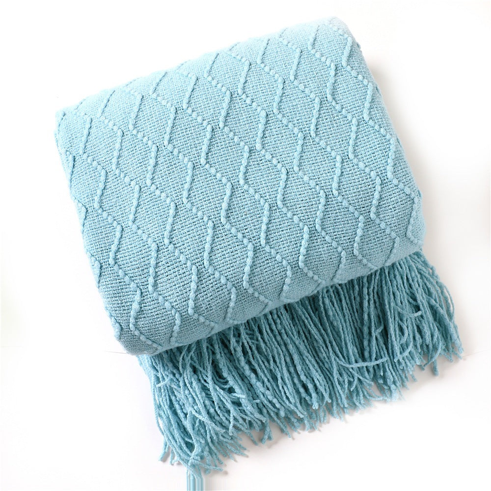 Textured Aura Throw Blanket