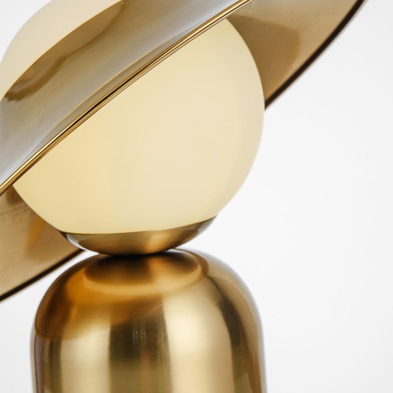 Modern Table Lamp with Unique Sculptural Design